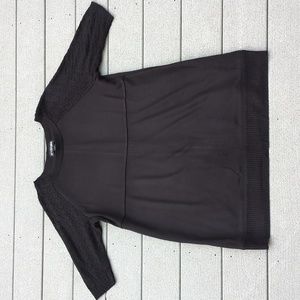 Lane Bryant 3/4 Crochet Sleeve Sweater Dress Size 14/16